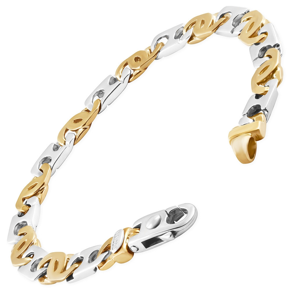 Men's Mariner Link 14k Gold (34gram) or Platinum (56gram) 8mm